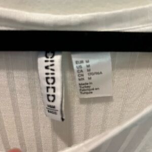 Divided Classic White Short Sleeve Tee